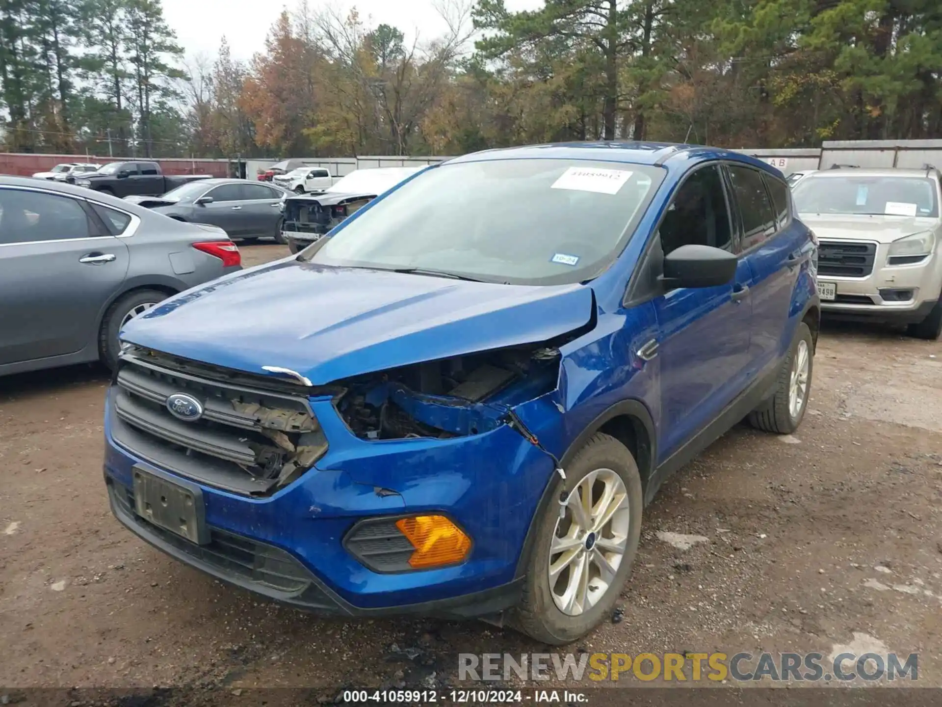 2 Photograph of a damaged car 1FMCU0F74KUA34715 FORD ESCAPE 2019