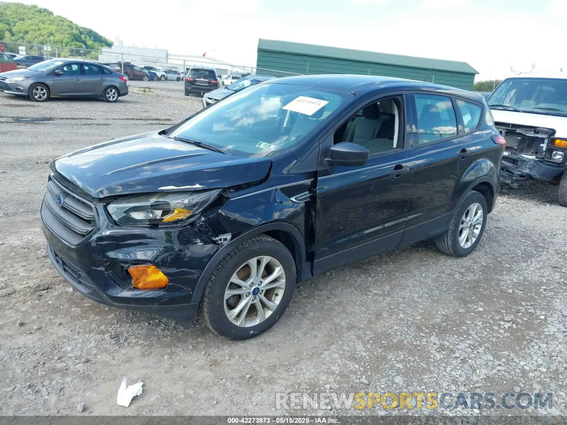 2 Photograph of a damaged car 1FMCU0F75KUA93465 FORD ESCAPE 2019