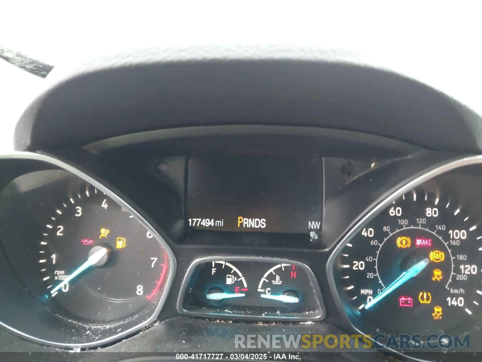 7 Photograph of a damaged car 1FMCU0F75KUB20308 FORD ESCAPE 2019