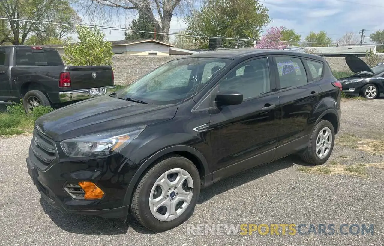 2 Photograph of a damaged car 1FMCU0F75KUB36492 FORD ESCAPE 2019