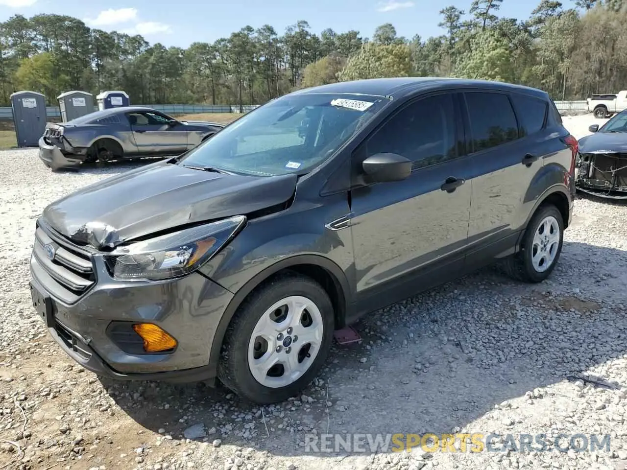 1 Photograph of a damaged car 1FMCU0F75KUB57553 FORD ESCAPE 2019