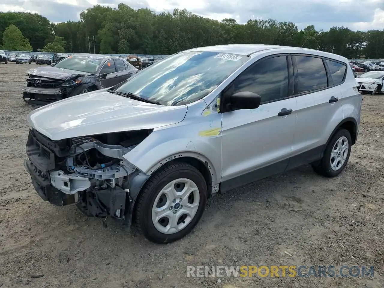 1 Photograph of a damaged car 1FMCU0F77KUA34580 FORD ESCAPE 2019