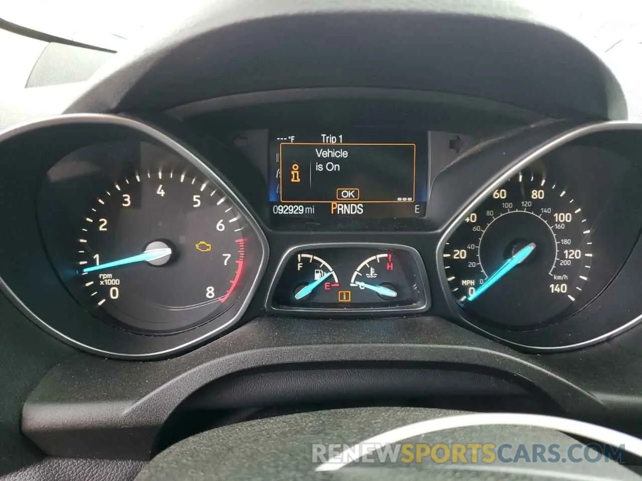 9 Photograph of a damaged car 1FMCU0F77KUA34580 FORD ESCAPE 2019