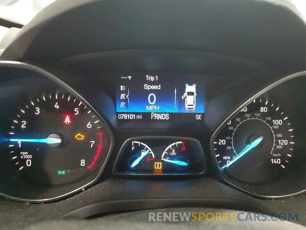 9 Photograph of a damaged car 1FMCU0F77KUB45355 FORD ESCAPE 2019