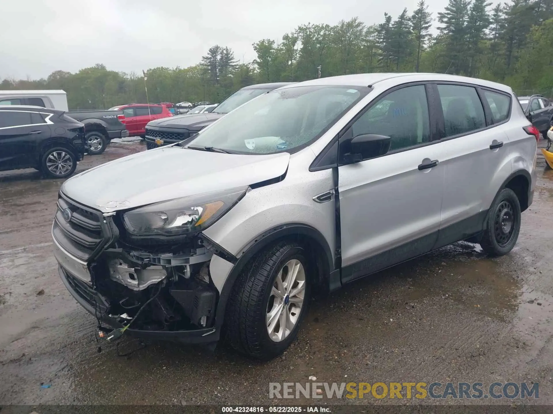 2 Photograph of a damaged car 1FMCU0F78KUA87997 FORD ESCAPE 2019