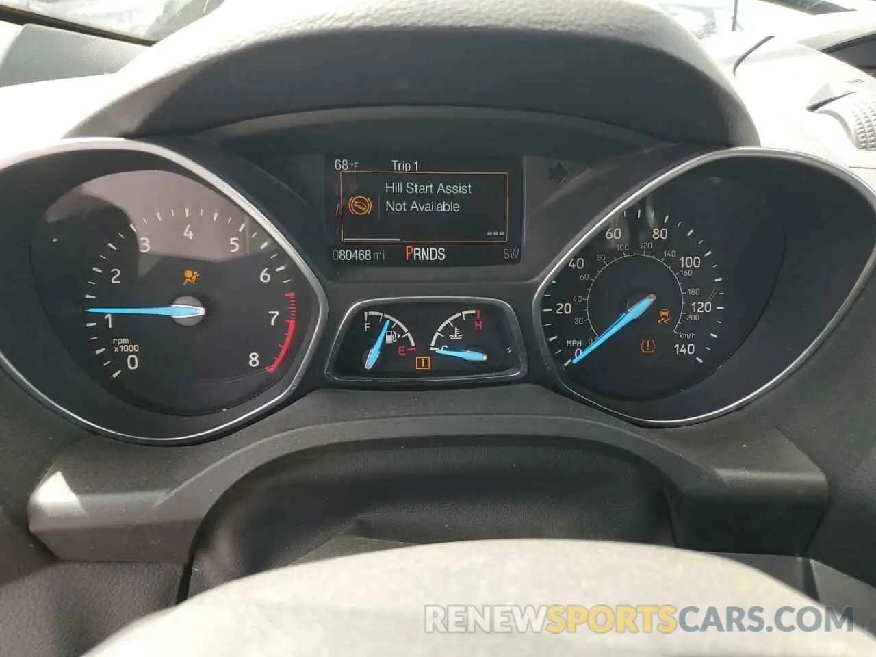 9 Photograph of a damaged car 1FMCU0F78KUB04667 FORD ESCAPE 2019