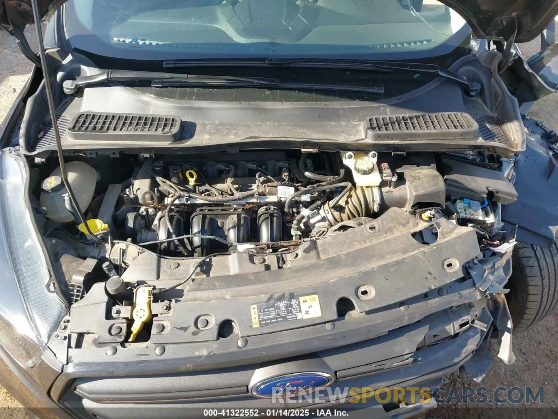 10 Photograph of a damaged car 1FMCU0F78KUB26457 FORD ESCAPE 2019
