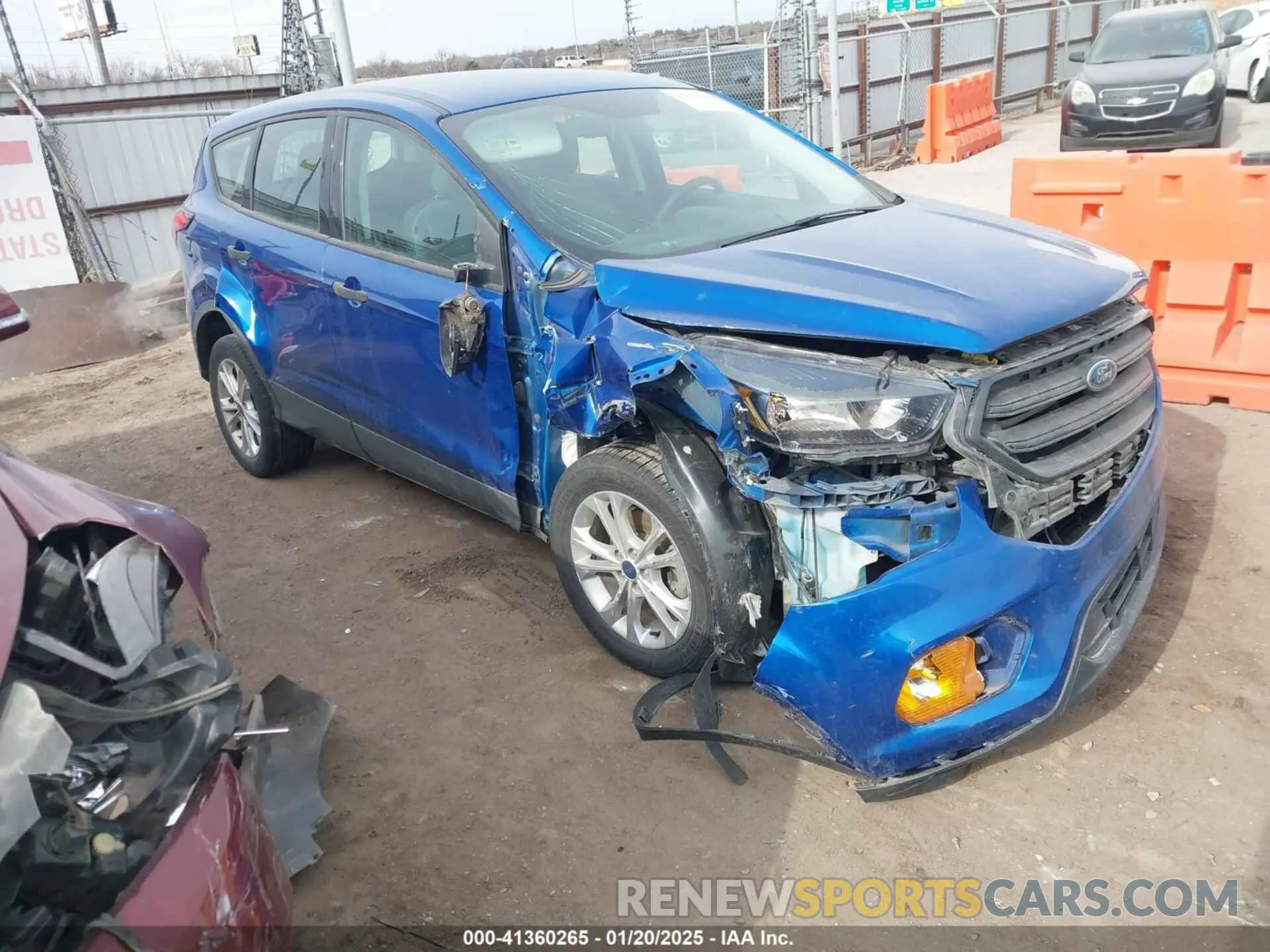 1 Photograph of a damaged car 1FMCU0F78KUC52740 FORD ESCAPE 2019