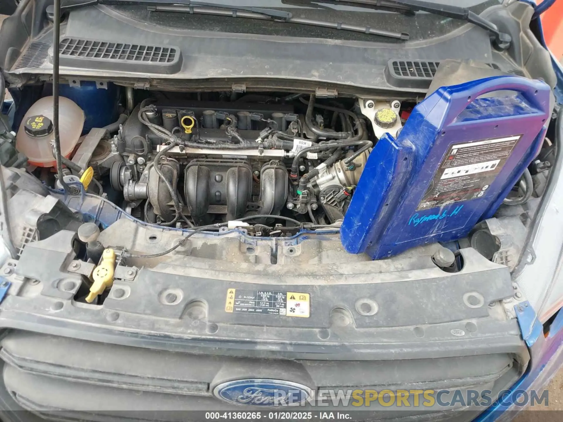 10 Photograph of a damaged car 1FMCU0F78KUC52740 FORD ESCAPE 2019