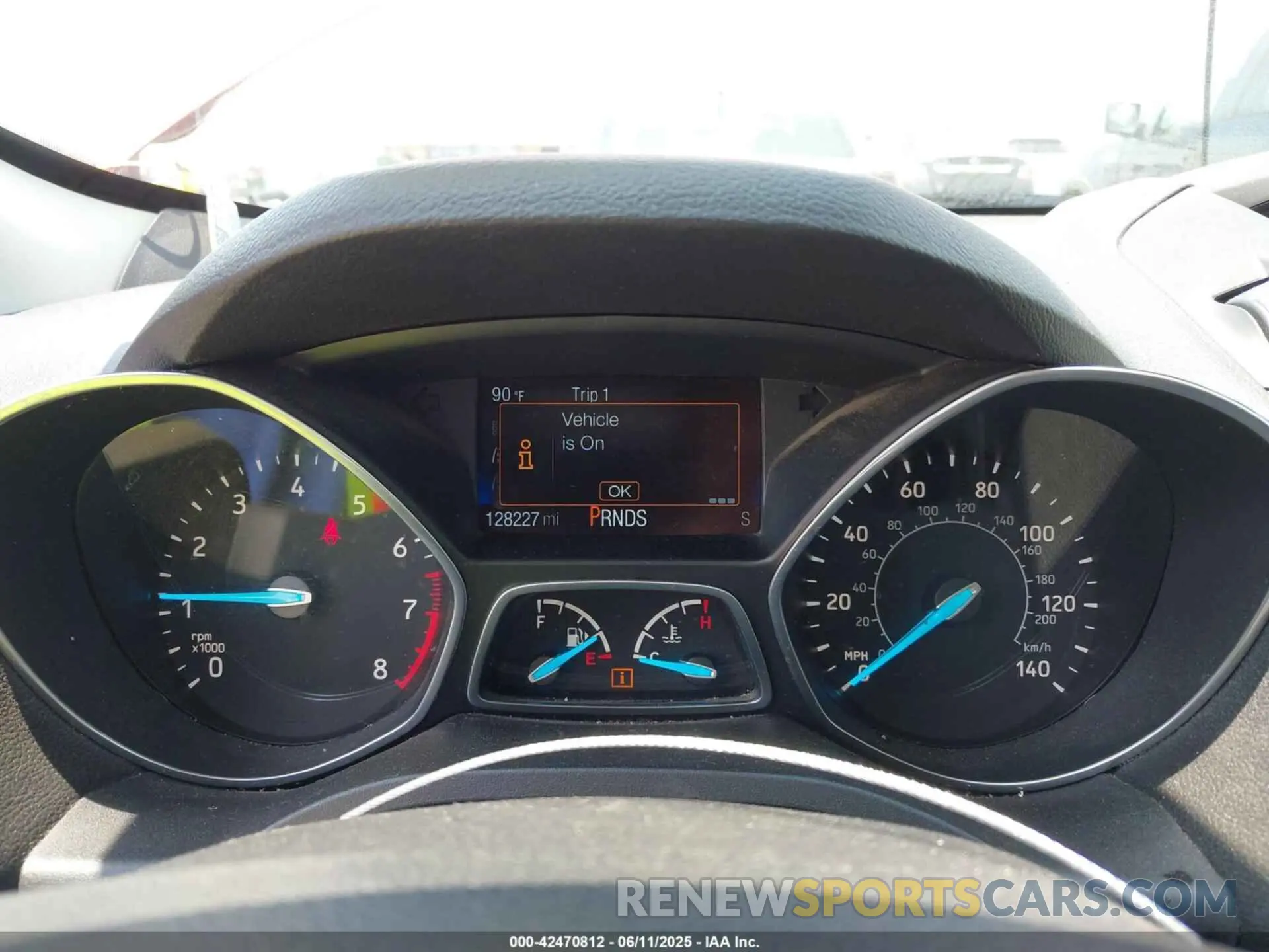7 Photograph of a damaged car 1FMCU0F79KUA71307 FORD ESCAPE 2019