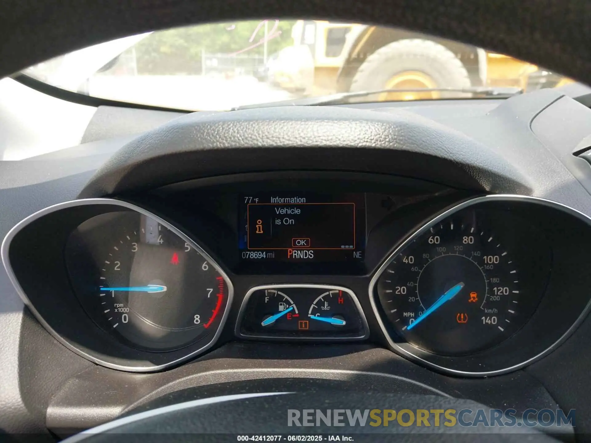 7 Photograph of a damaged car 1FMCU0F7XKUA44780 FORD ESCAPE 2019