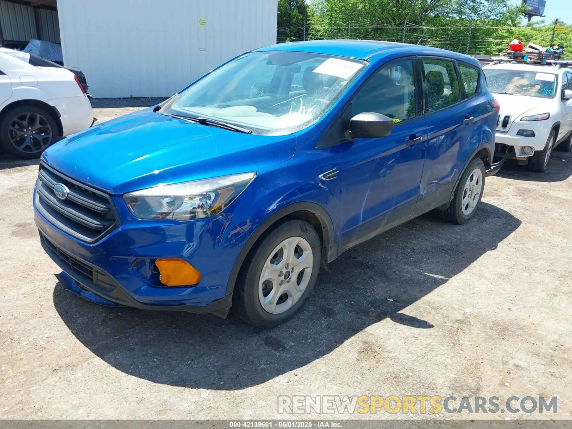 2 Photograph of a damaged car 1FMCU0F7XKUB58066 FORD ESCAPE 2019