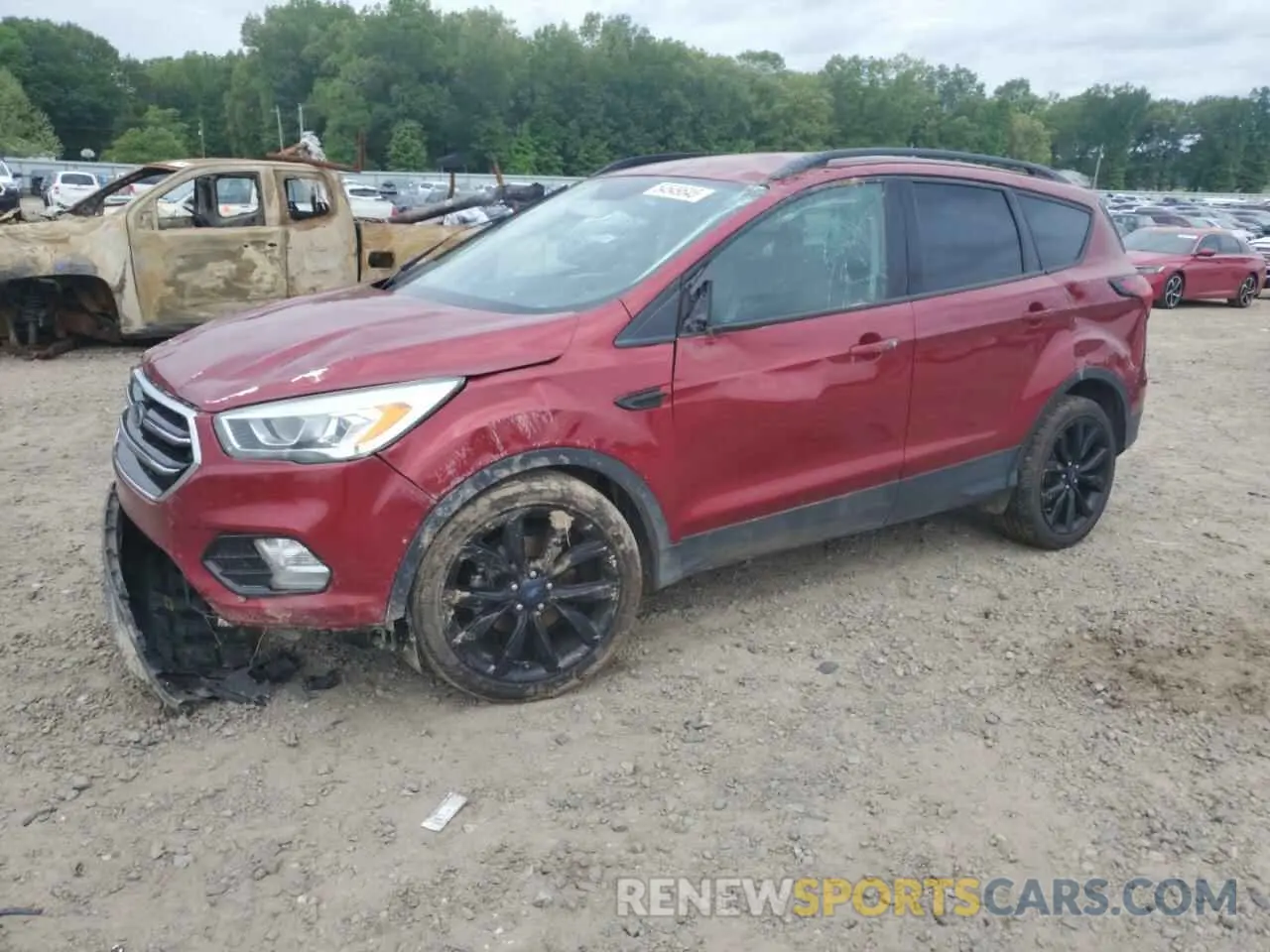 1 Photograph of a damaged car 1FMCU0GD3KUA29865 FORD ESCAPE 2019
