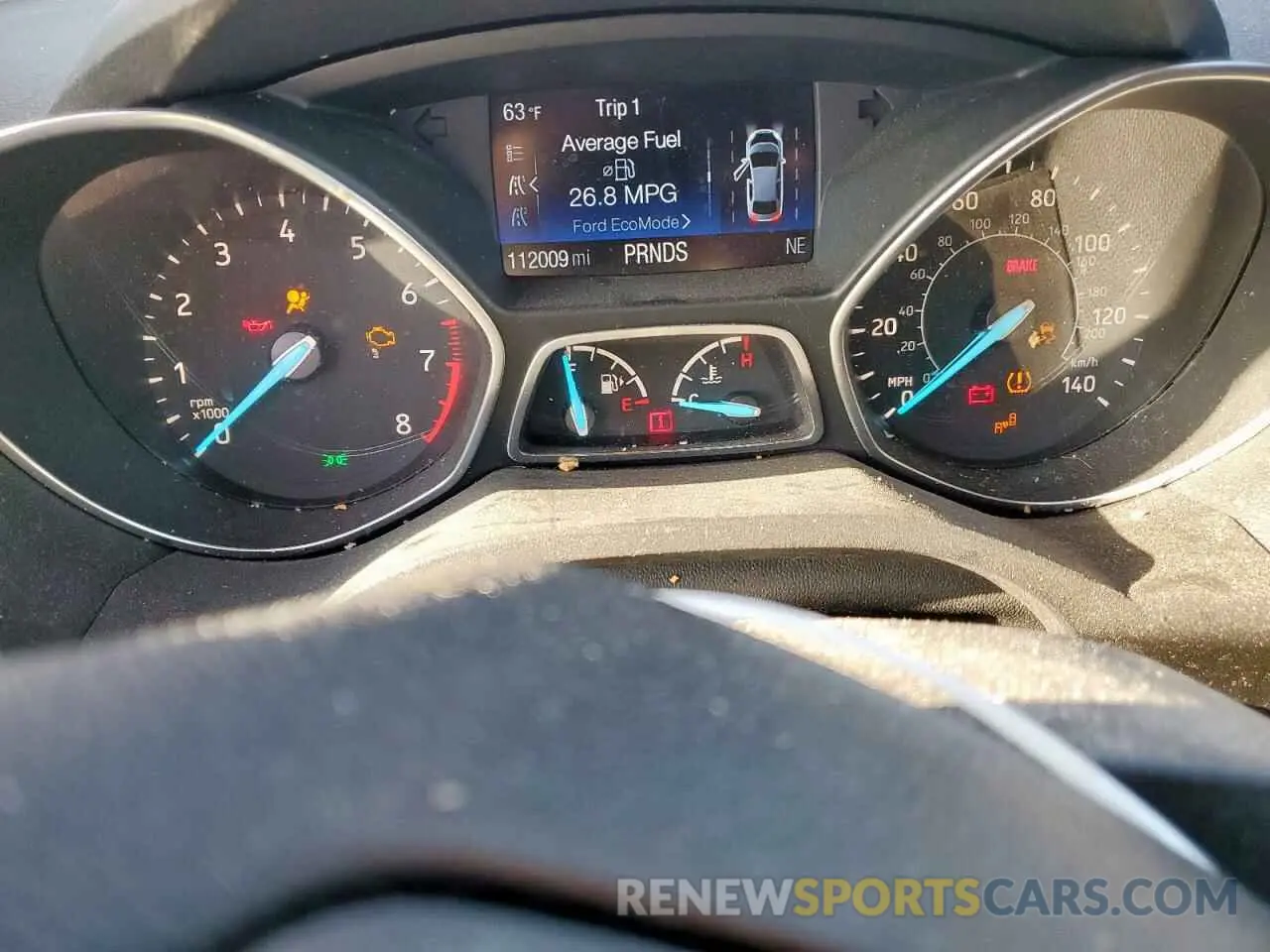 9 Photograph of a damaged car 1FMCU0GD3KUA71131 FORD ESCAPE 2019