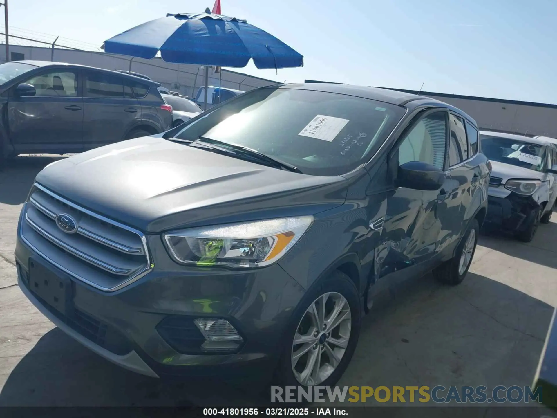 2 Photograph of a damaged car 1FMCU0GD3KUA71923 FORD ESCAPE 2019