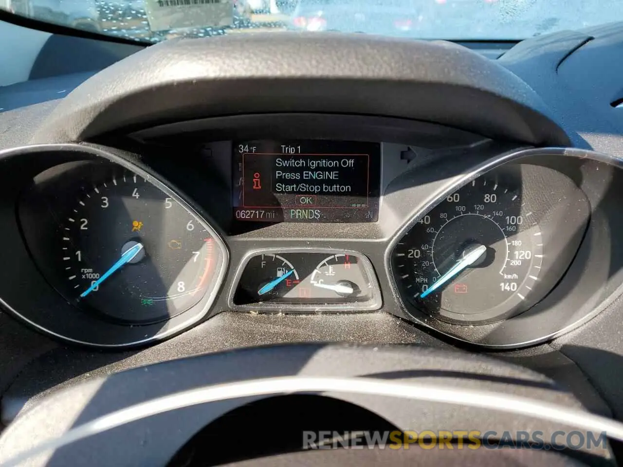 9 Photograph of a damaged car 1FMCU0GD5KUA15708 FORD ESCAPE 2019