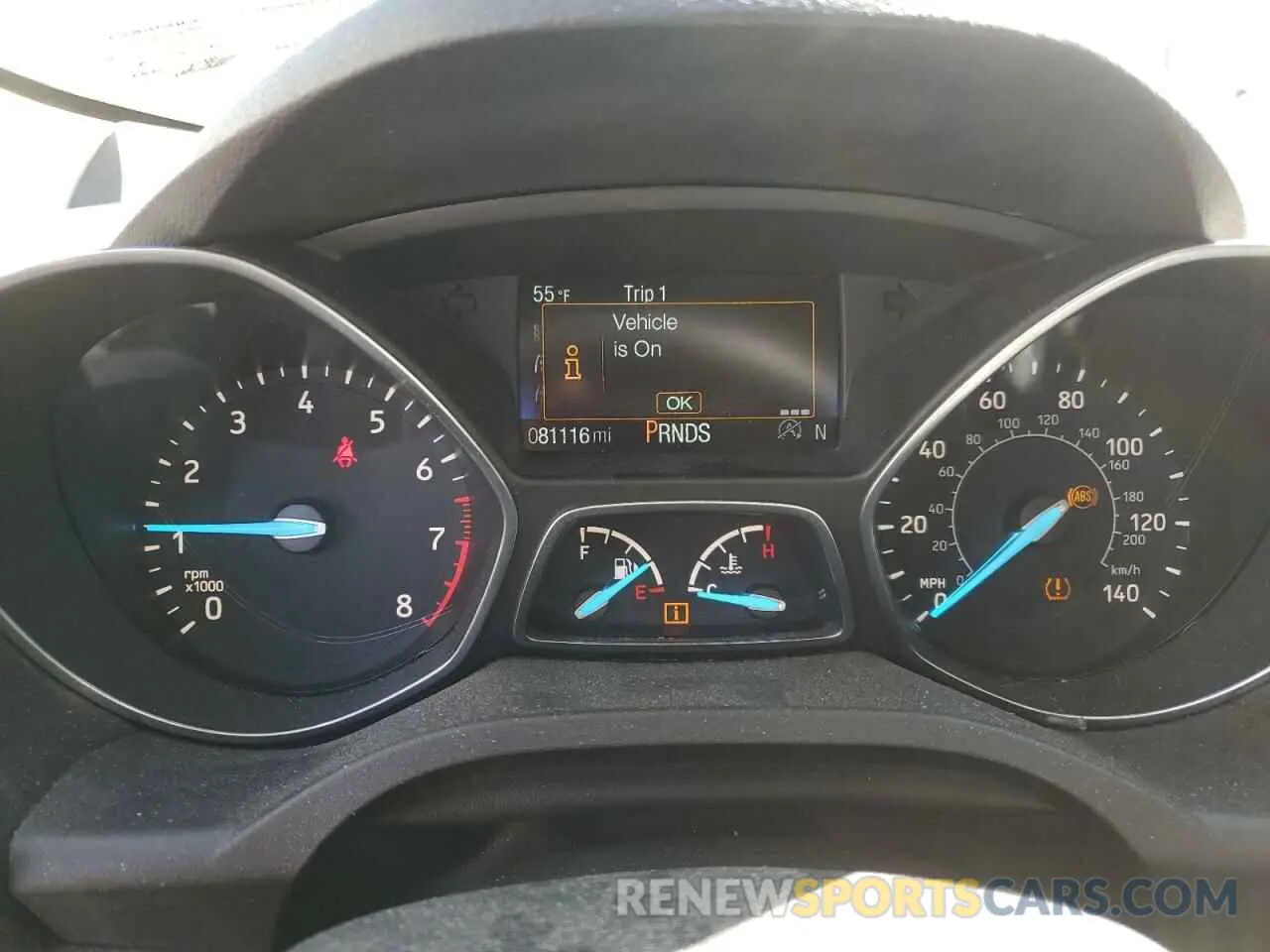 9 Photograph of a damaged car 1FMCU0GD5KUA32704 FORD ESCAPE 2019
