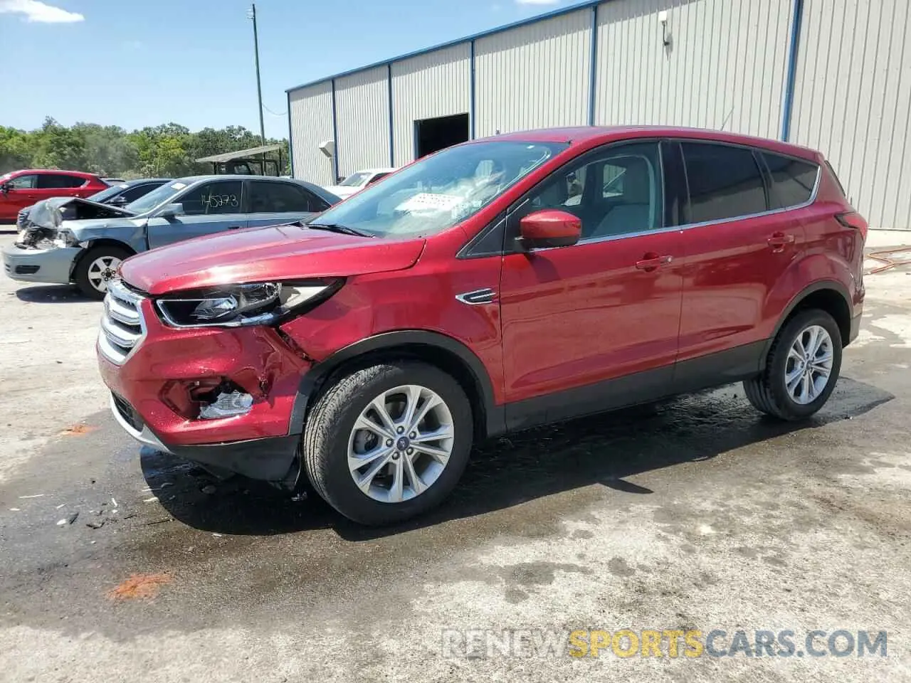 1 Photograph of a damaged car 1FMCU0GD6KUA12106 FORD ESCAPE 2019