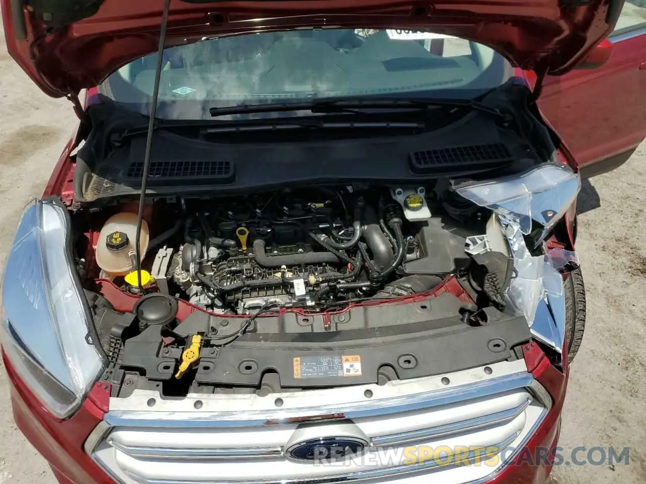 12 Photograph of a damaged car 1FMCU0GD6KUA12106 FORD ESCAPE 2019
