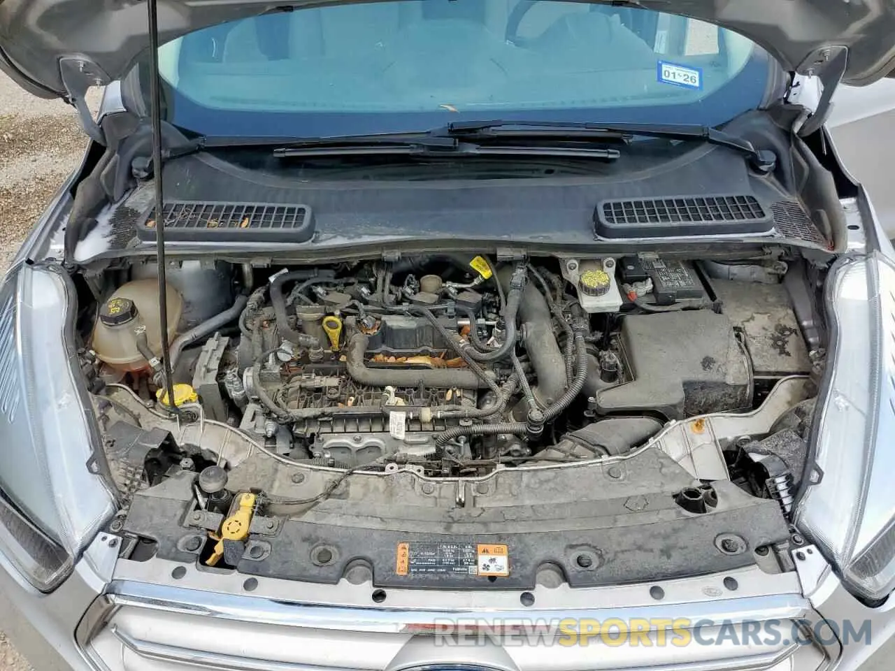 12 Photograph of a damaged car 1FMCU0GD7KUA26838 FORD ESCAPE 2019