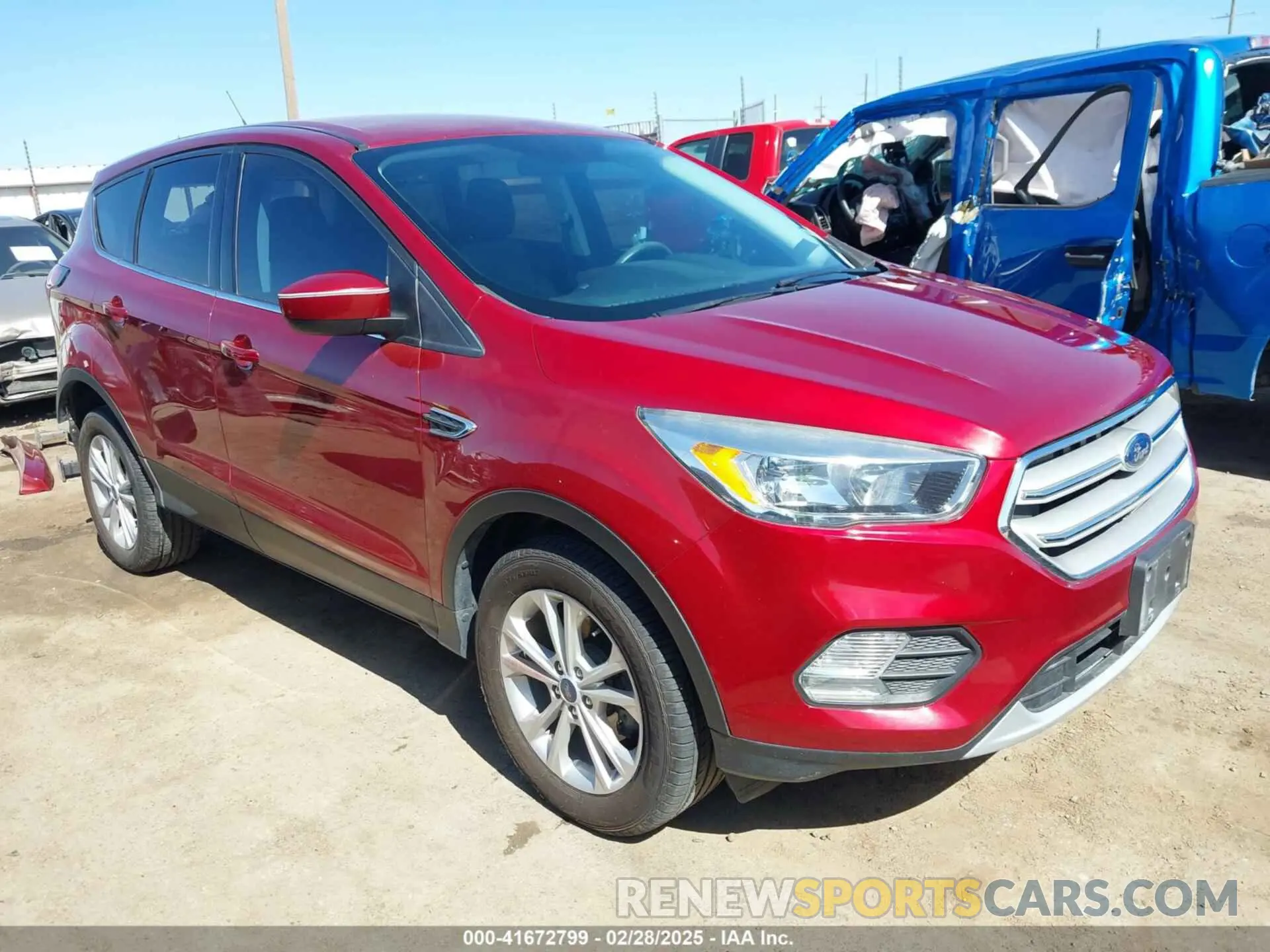 1 Photograph of a damaged car 1FMCU0GD7KUA79071 FORD ESCAPE 2019