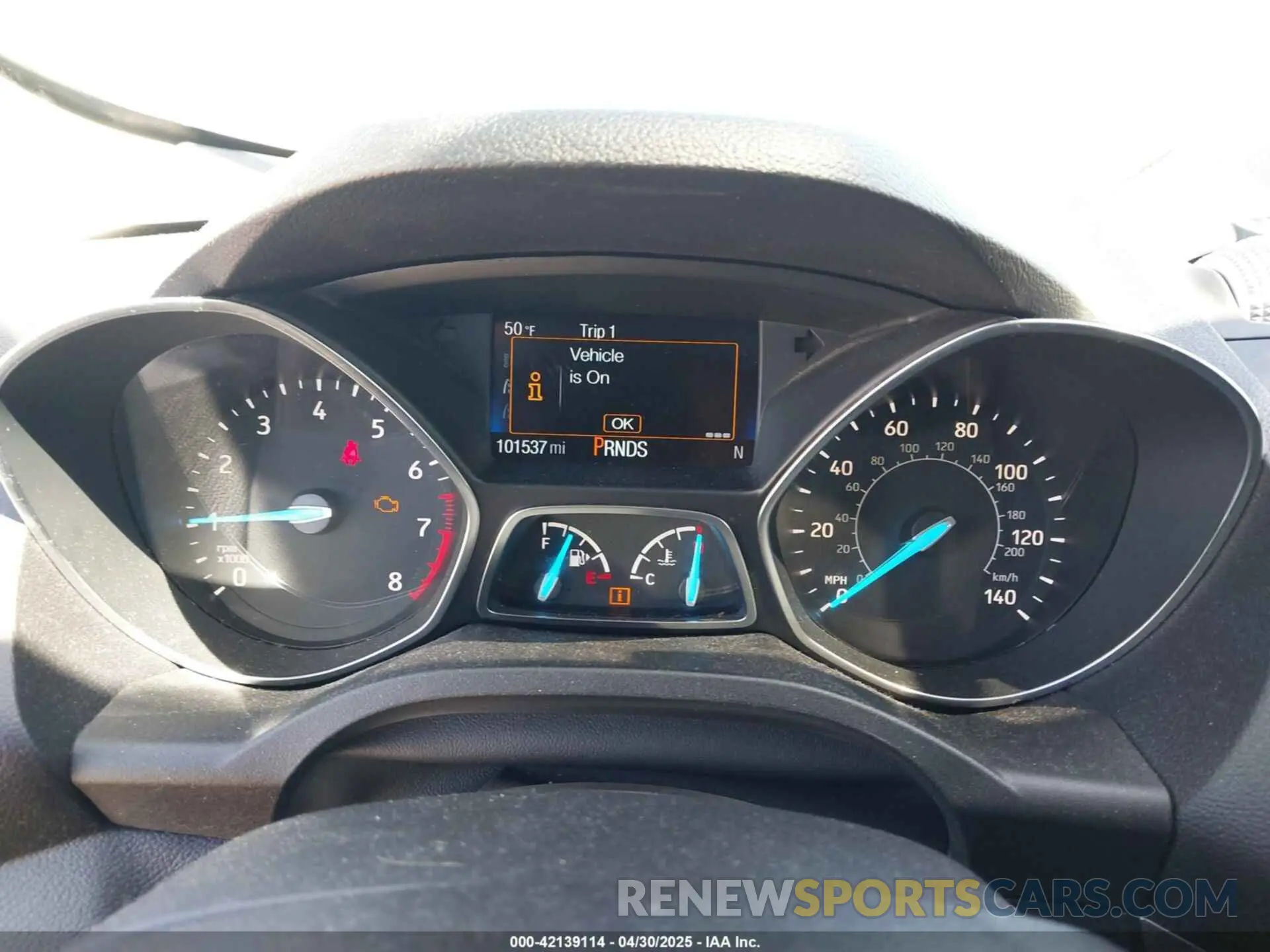 7 Photograph of a damaged car 1FMCU0GD9KUA16487 FORD ESCAPE 2019