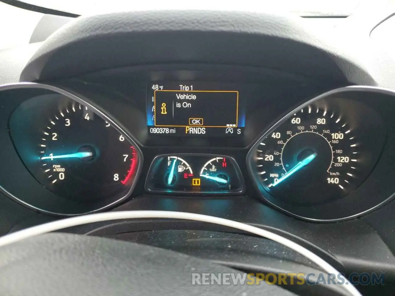9 Photograph of a damaged car 1FMCU0GD9KUB01989 FORD ESCAPE 2019