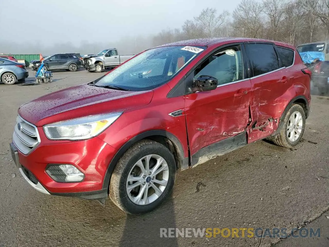 1 Photograph of a damaged car 1FMCU0GD9KUC49057 FORD ESCAPE 2019