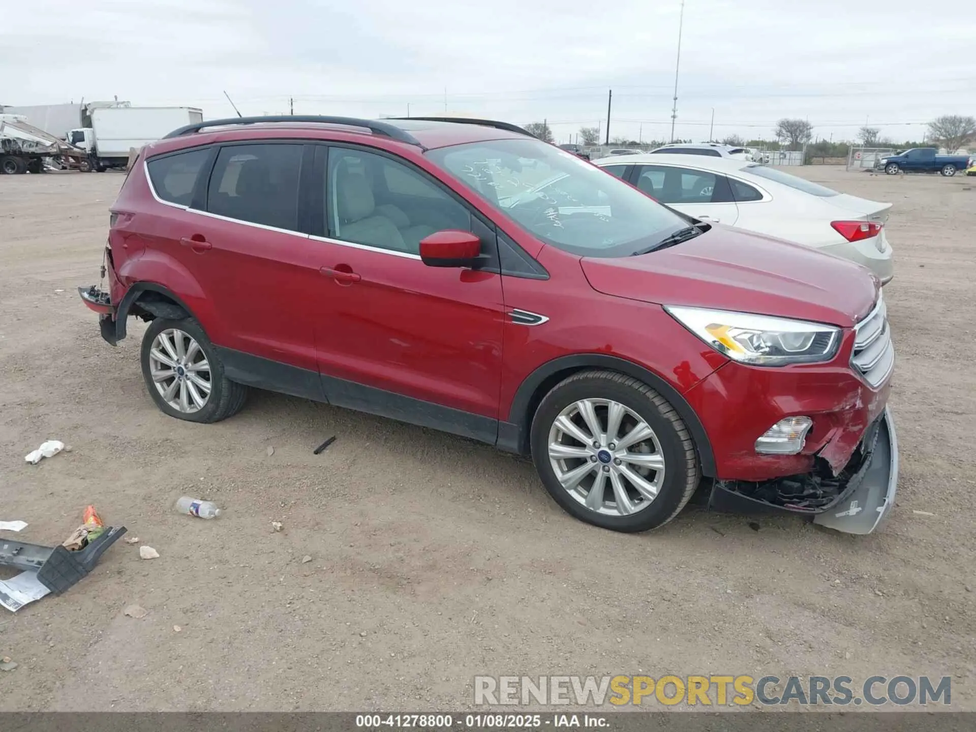 1 Photograph of a damaged car 1FMCU0HD3KUA18315 FORD ESCAPE 2019