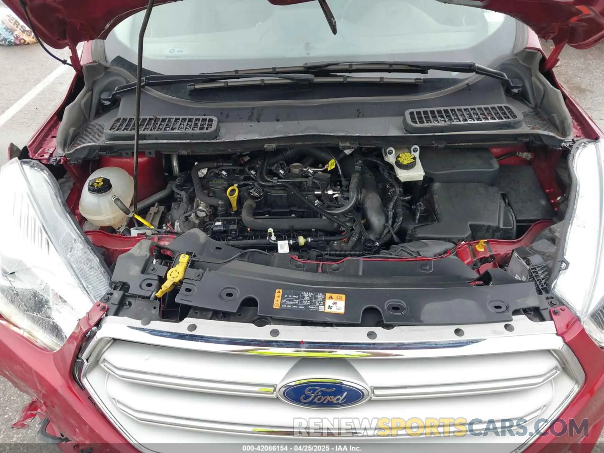 10 Photograph of a damaged car 1FMCU0HD3KUB27017 FORD ESCAPE 2019