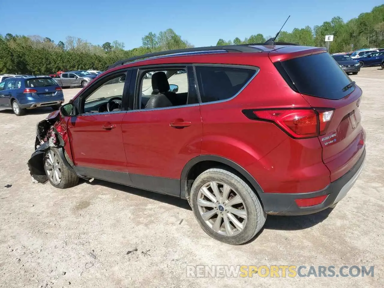 2 Photograph of a damaged car 1FMCU0HD3KUB49129 FORD ESCAPE 2019