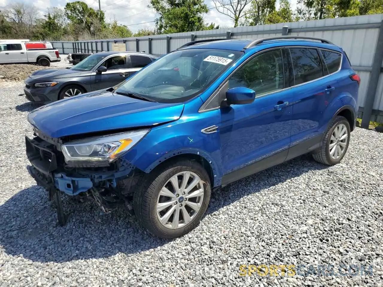 1 Photograph of a damaged car 1FMCU0HD3KUB95446 FORD ESCAPE 2019