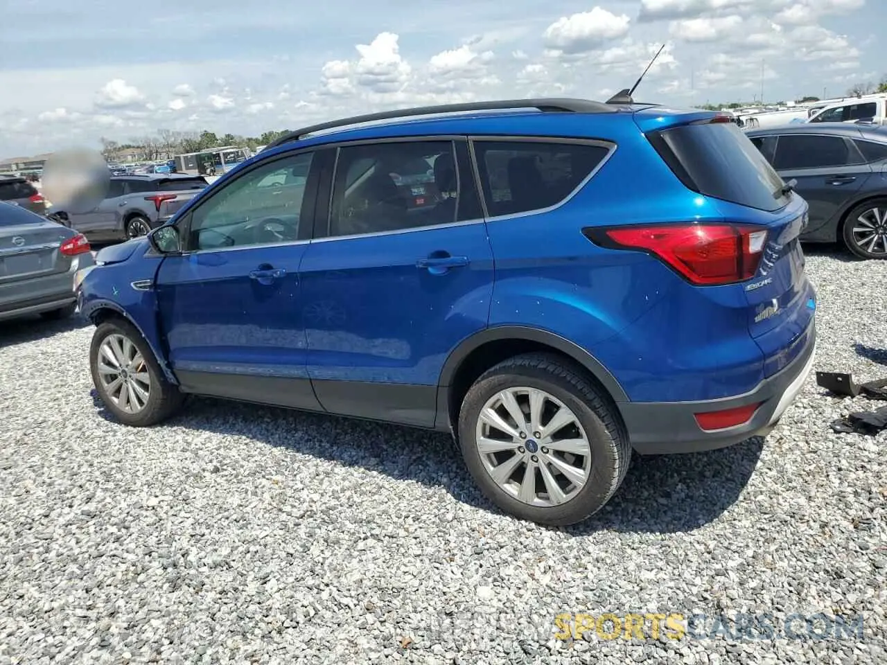 2 Photograph of a damaged car 1FMCU0HD3KUB95446 FORD ESCAPE 2019