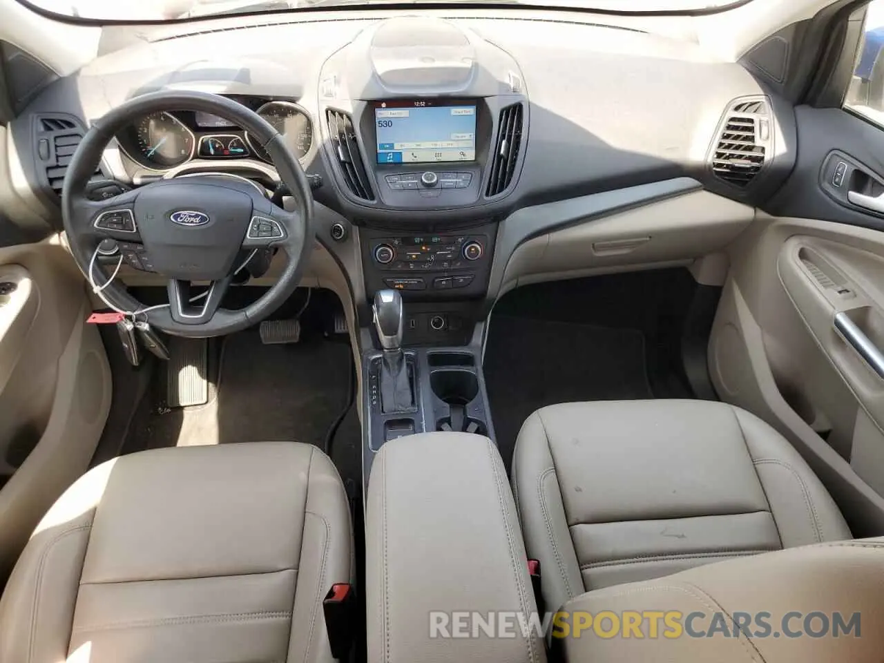 8 Photograph of a damaged car 1FMCU0HD3KUB95446 FORD ESCAPE 2019