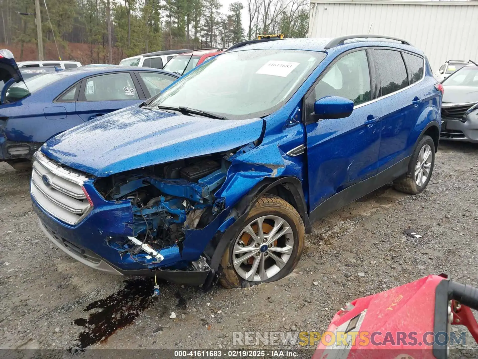 2 Photograph of a damaged car 1FMCU0HD4KUB93981 FORD ESCAPE 2019