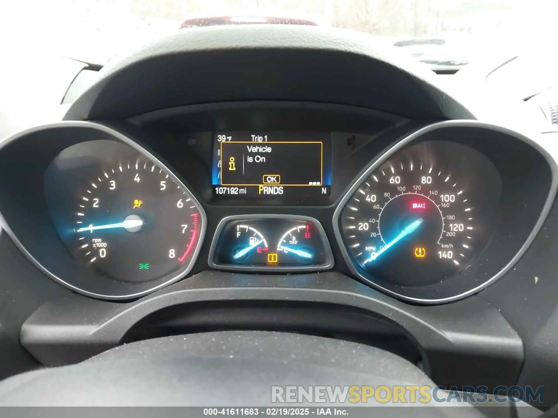 7 Photograph of a damaged car 1FMCU0HD4KUB93981 FORD ESCAPE 2019