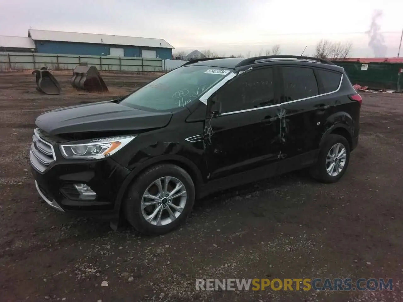 1 Photograph of a damaged car 1FMCU0HD4KUB99134 FORD ESCAPE 2019