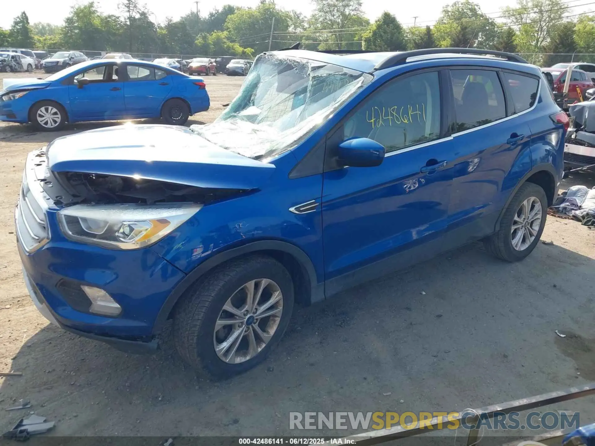 2 Photograph of a damaged car 1FMCU0HD6KUA02173 FORD ESCAPE 2019