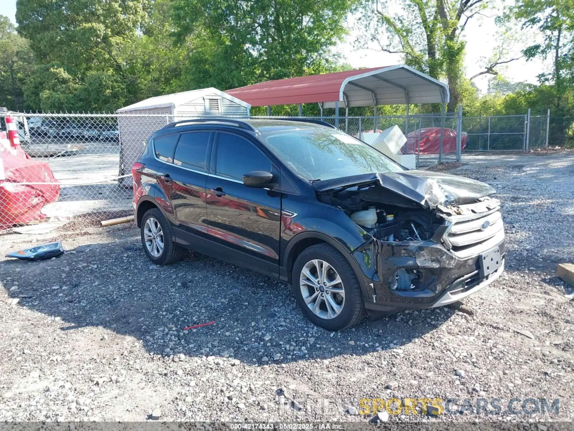 1 Photograph of a damaged car 1FMCU0HD6KUC29217 FORD ESCAPE 2019