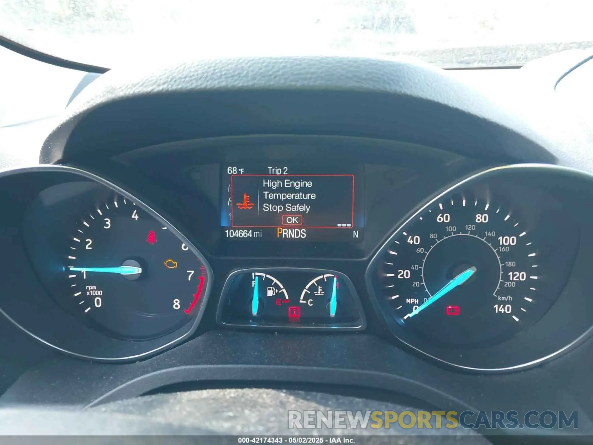 7 Photograph of a damaged car 1FMCU0HD6KUC29217 FORD ESCAPE 2019