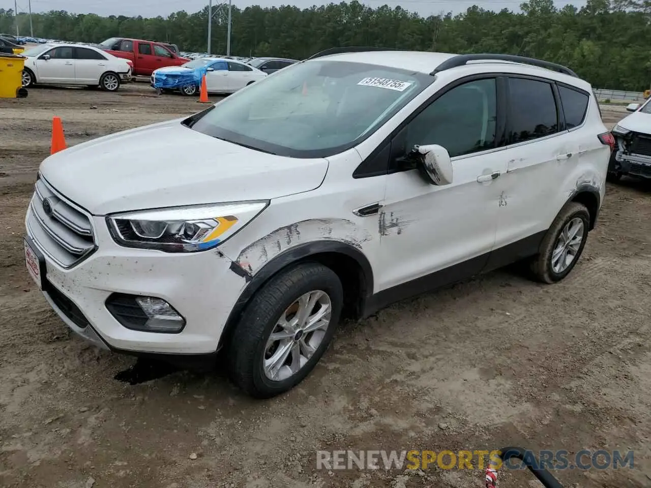 1 Photograph of a damaged car 1FMCU0HD7KUB01438 FORD ESCAPE 2019
