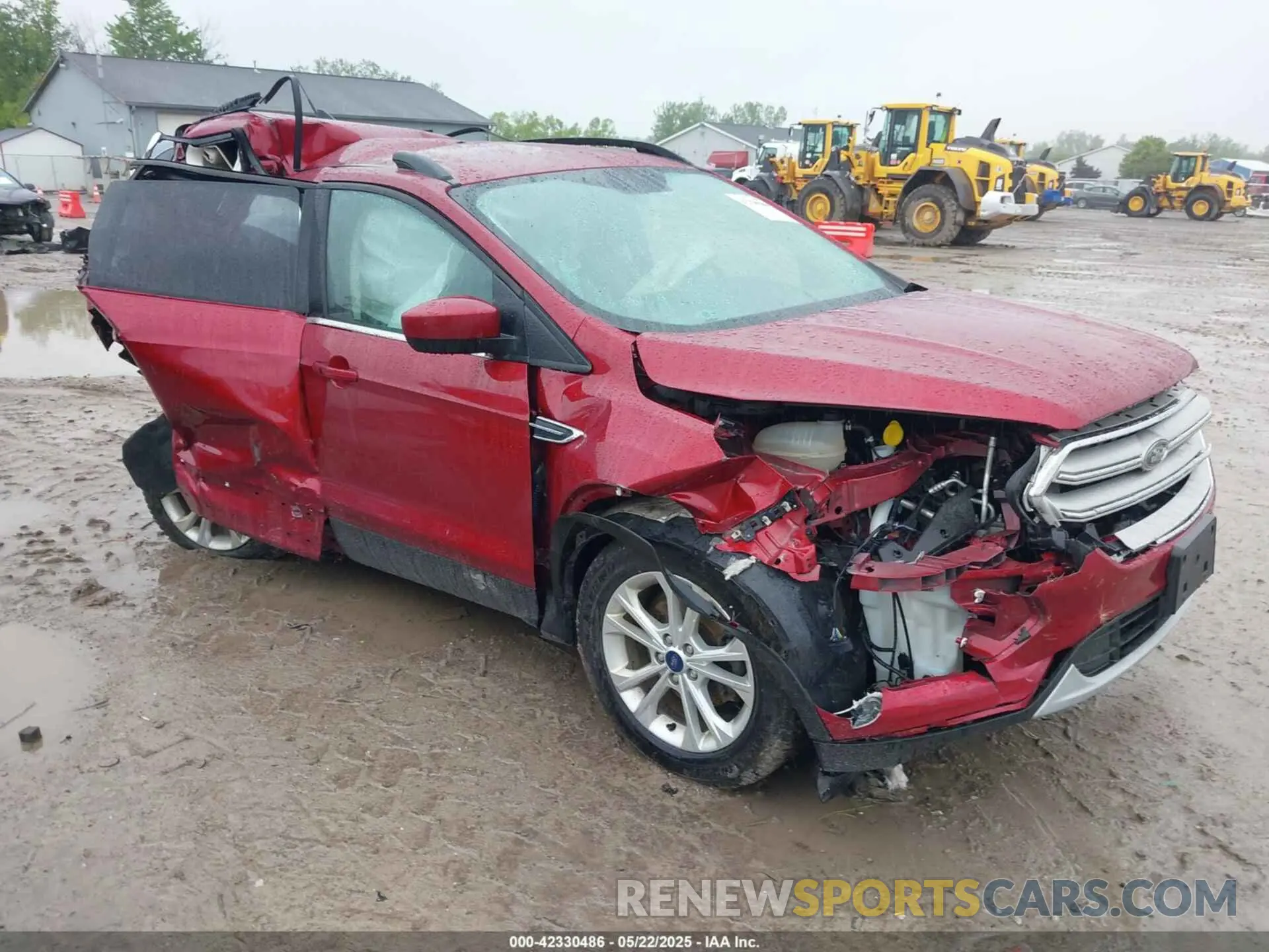 1 Photograph of a damaged car 1FMCU0HD9KUA14222 FORD ESCAPE 2019