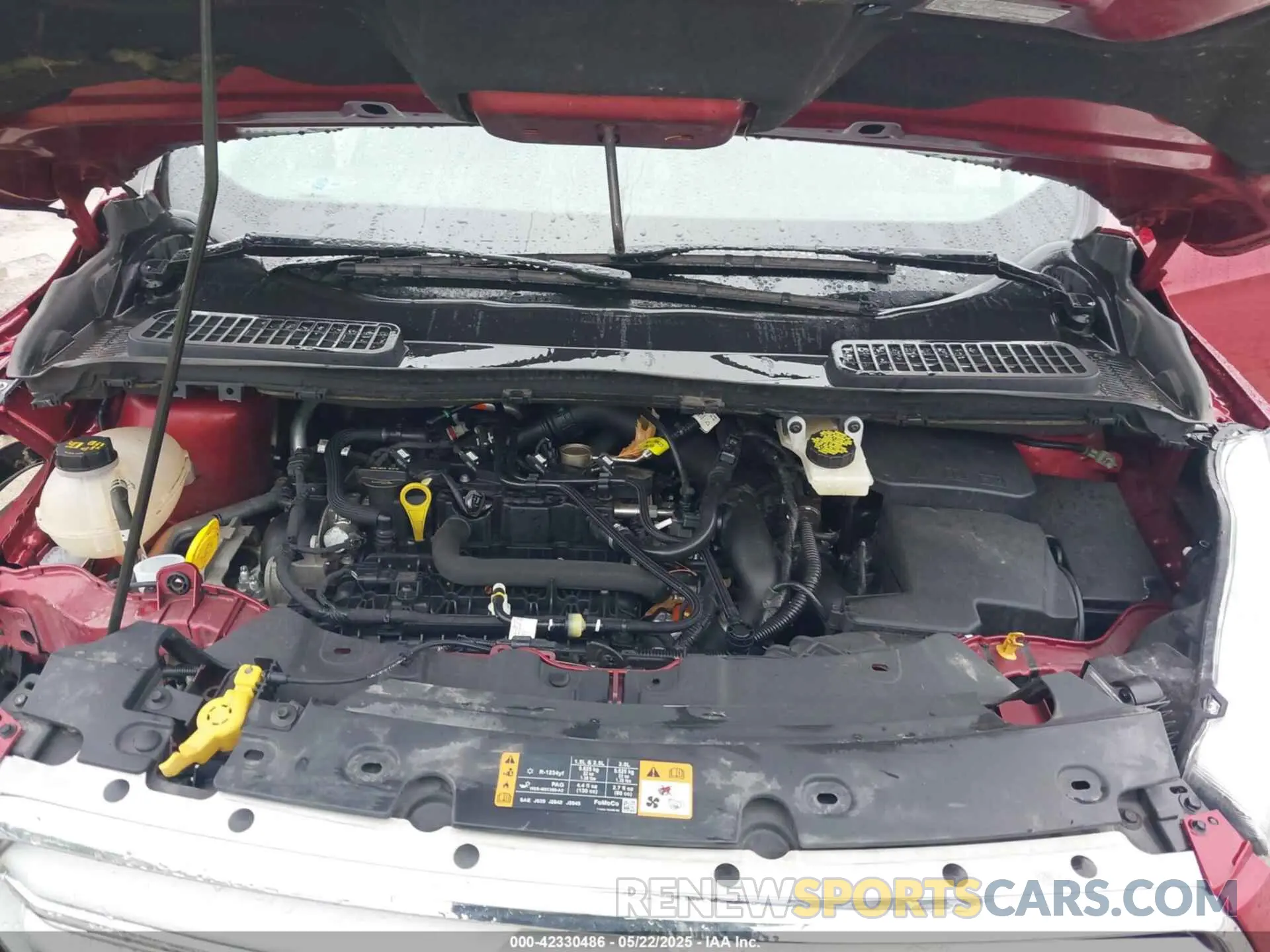 10 Photograph of a damaged car 1FMCU0HD9KUA14222 FORD ESCAPE 2019