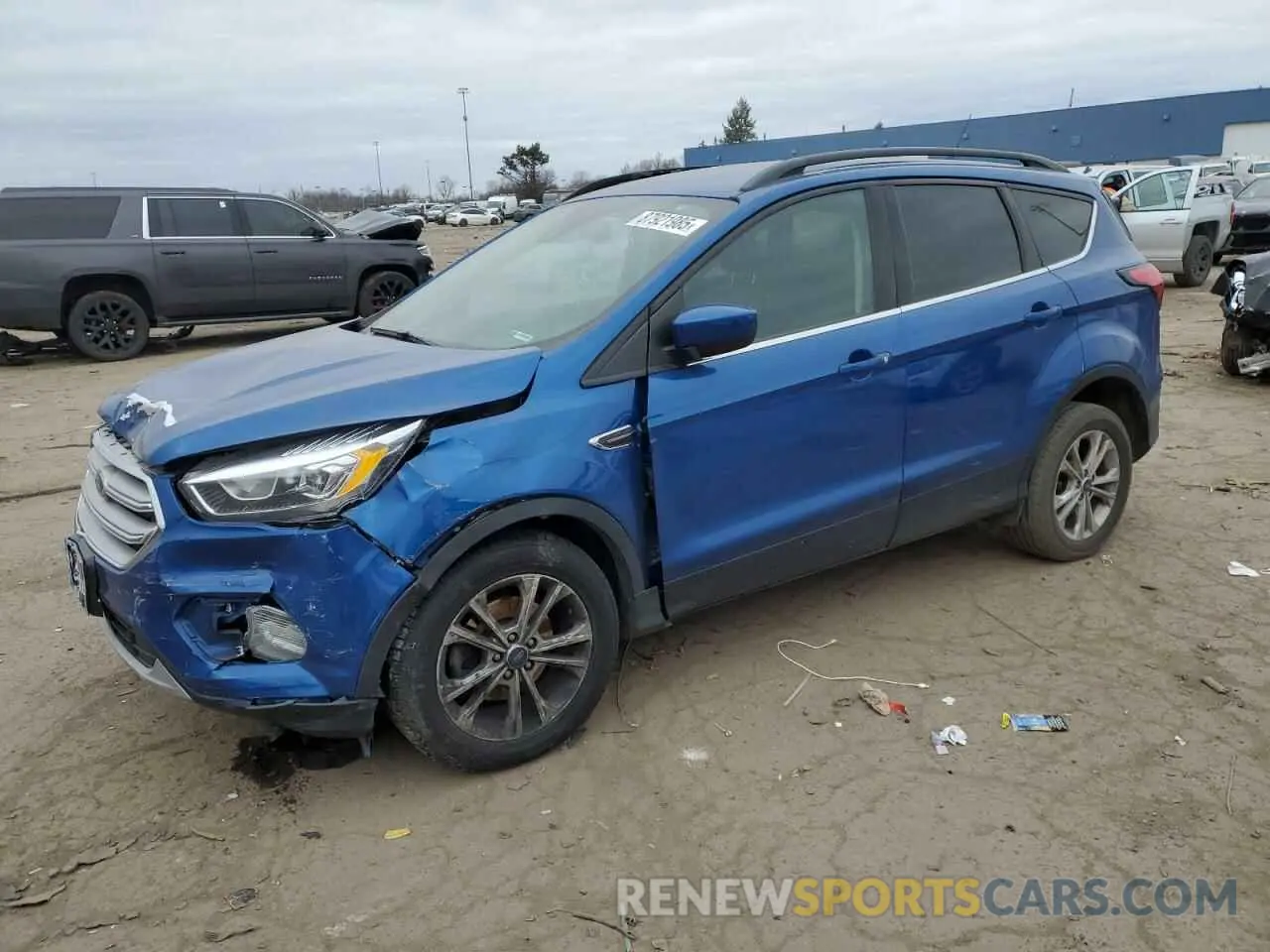 1 Photograph of a damaged car 1FMCU0HD9KUA46118 FORD ESCAPE 2019