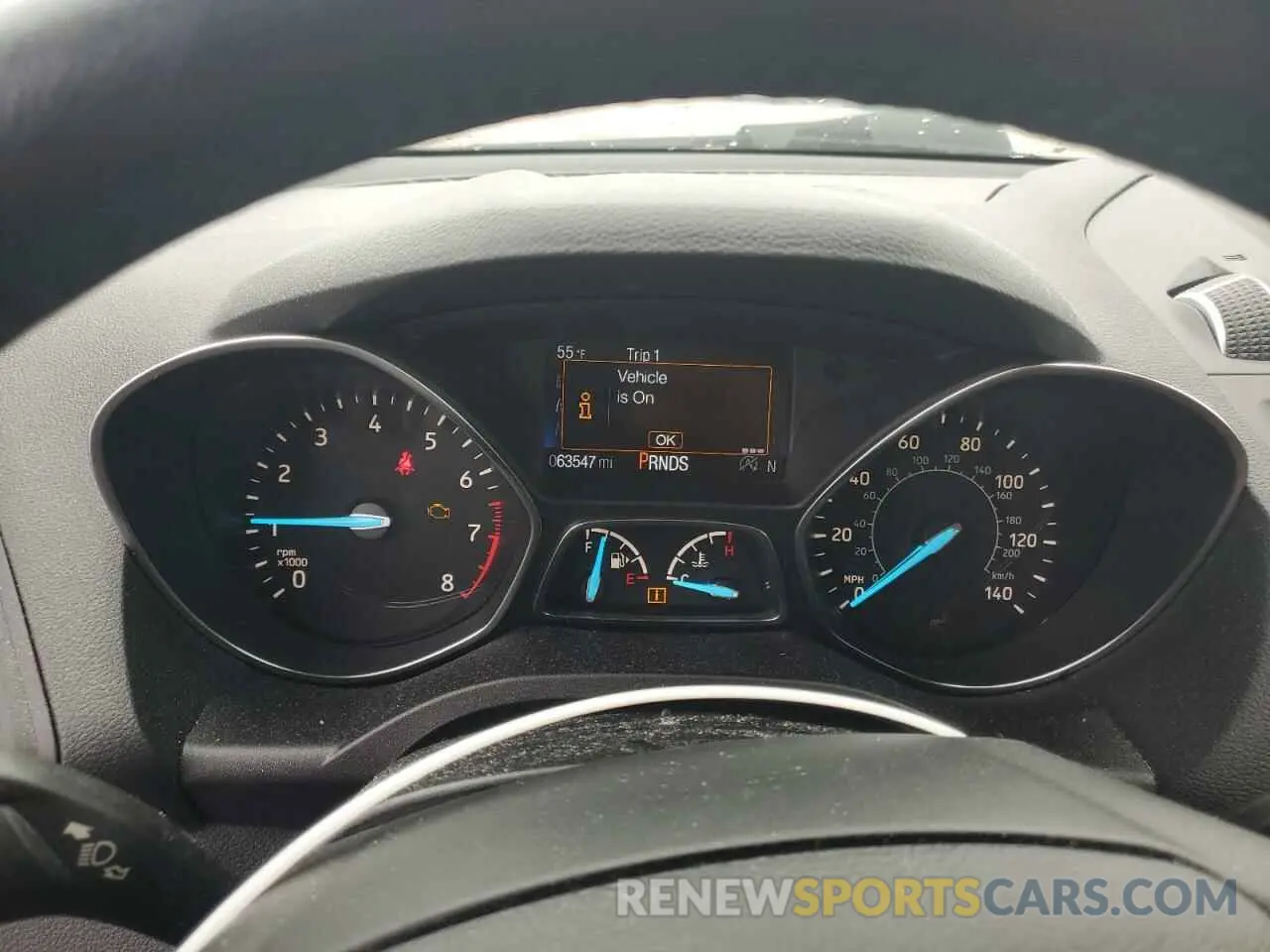 9 Photograph of a damaged car 1FMCU0HD9KUB95001 FORD ESCAPE 2019