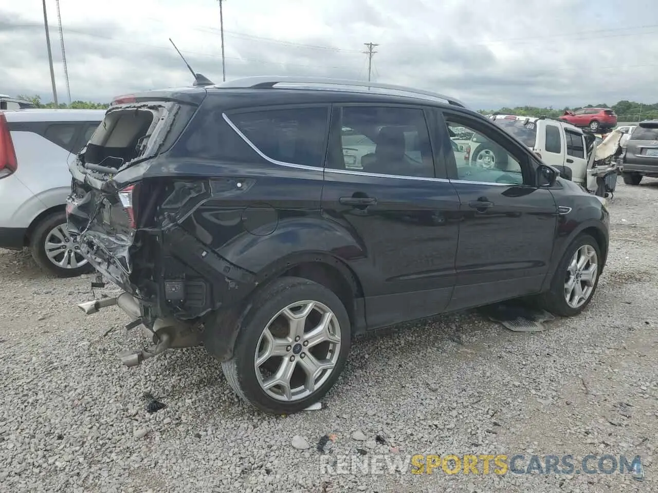 3 Photograph of a damaged car 1FMCU0J90KUA31920 FORD ESCAPE 2019
