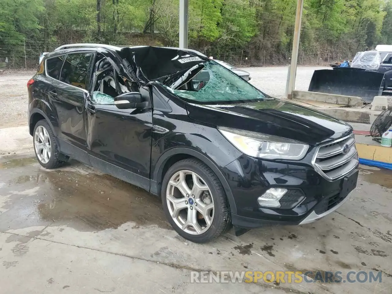 4 Photograph of a damaged car 1FMCU0J91KUC29342 FORD ESCAPE 2019