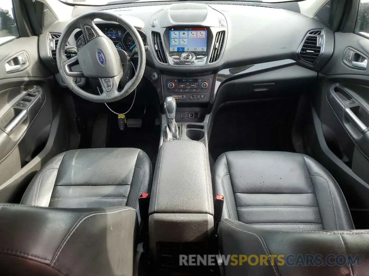 8 Photograph of a damaged car 1FMCU0J95KUB14713 FORD ESCAPE 2019