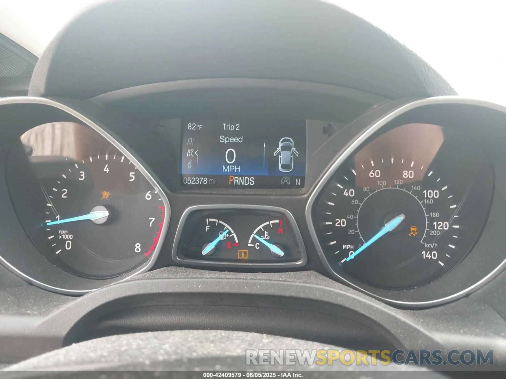 7 Photograph of a damaged car 1FMCU0J97KUA34281 FORD ESCAPE 2019