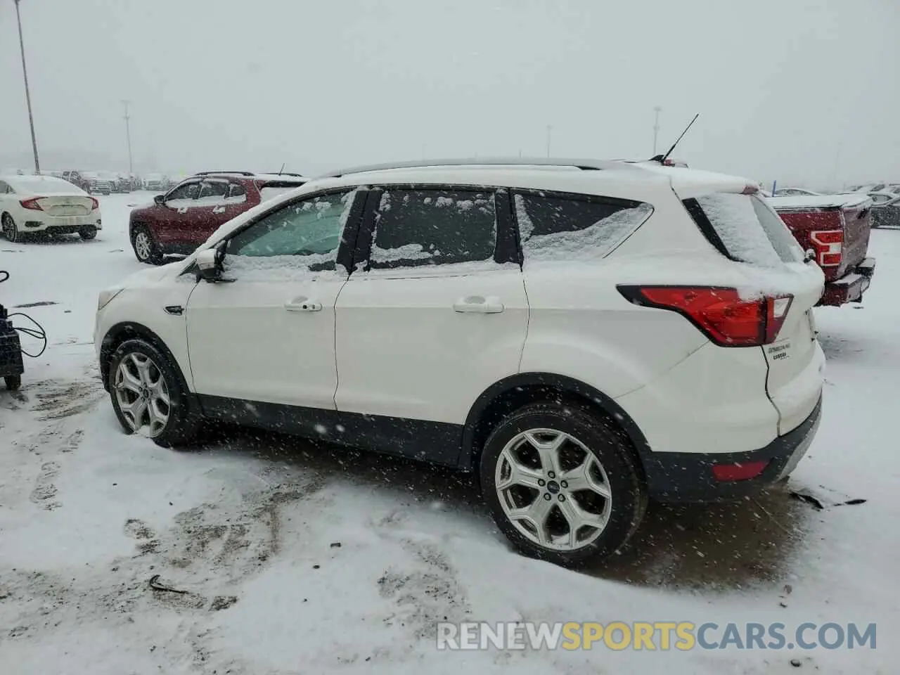 2 Photograph of a damaged car 1FMCU0J9XKUB19857 FORD ESCAPE 2019